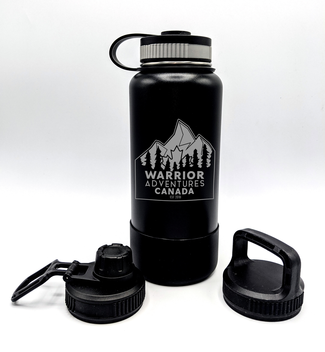 WARRIOR ADVENTURES CANADA x 32oz CANUCK WATER BOTTLE